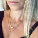 Collier trois rangs Fleur de Lotus